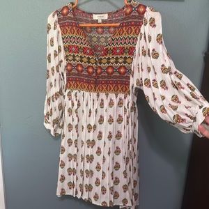 Umgee small print dress